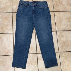 J. Crew Straight Leg Blue 👖 jeans RELAXED BOYFRIEND women jeans size 28 NEW